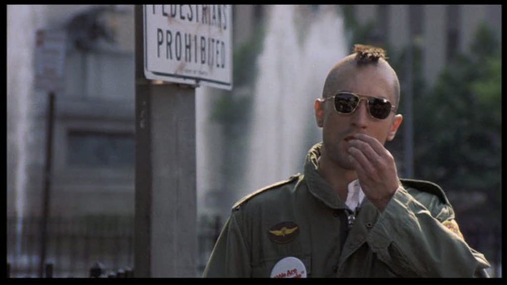 Robert De Niro en Taxi Driver