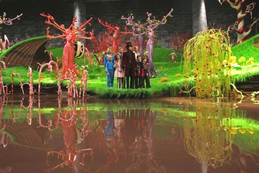 Johnny Depp en charlie-y-la-fabrica-de-chocolate