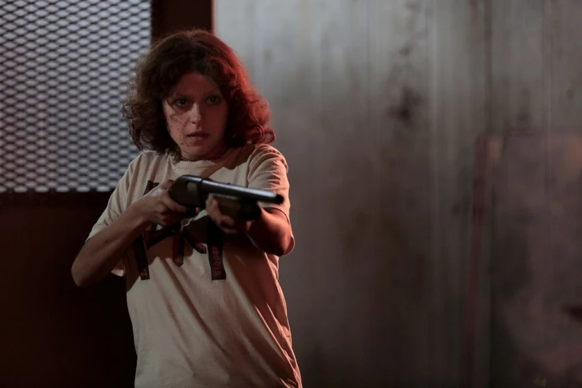 Alia Shawkat en green-room