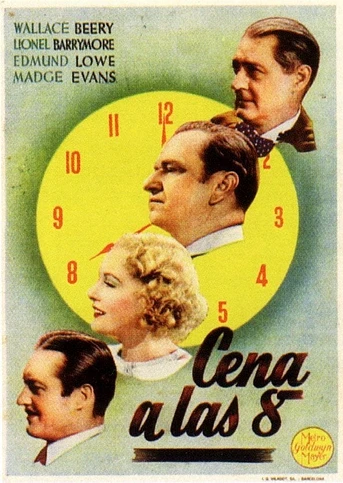 Poster de Cena a las ocho