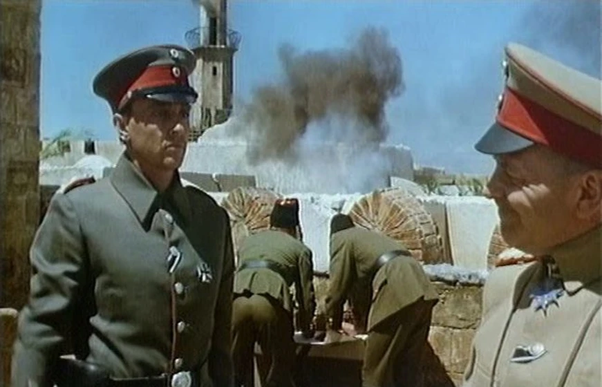 Shane Briant y Ralph Cotterill en jinetes-de-leyenda
