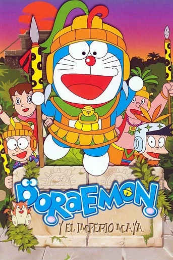 Poster de Doraemon y el Imperio Maya