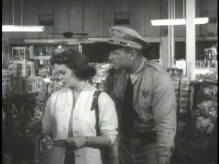 Sterling Hayden y Nancy Gates en de-repente