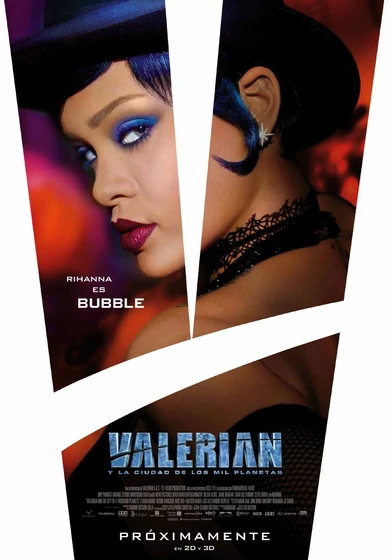 Imagen de Valerian y la Ciudad de los mil planetas (Cartel personajes español)
