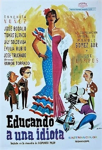 Poster de Educando a una Idiota