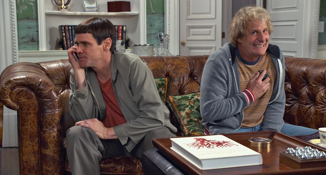 Jim Carrey y Jeff Daniels en Dos tontos todavía más tontos