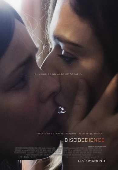 Imagen de disobedience (Cartel teaser español)