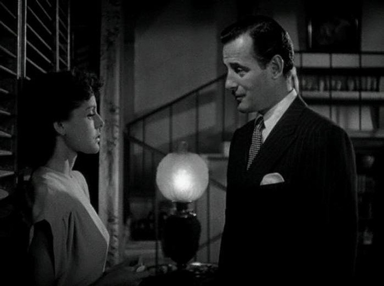 Frances Dee y Tom Conway en Yo anduve con un Zombie