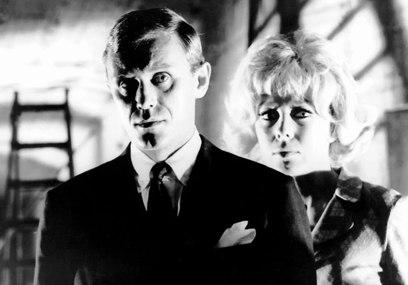 Dominique Wilms y Horst Frank en jerry-cotton