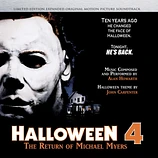 Carátula de la banda de sonido de Halloween IV: El retorno de Michael Myers, Expanded
