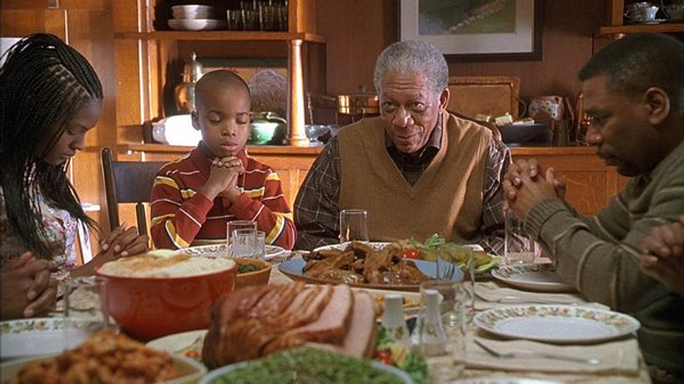 Morgan Freeman y Alfonso Freeman en Ahora o Nunca