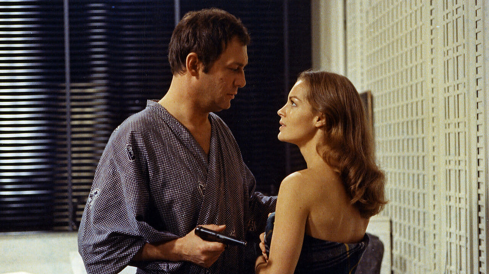 Maurice Ronet y Romy Schneider en ¿Quién?
