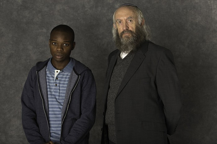 Jonathan Pryce y Jerome Holder en La Mejor Receta