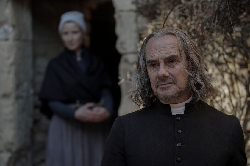 Bernard Campan y Alexandra Lamy en los-miserables-el-origen