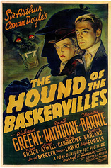 poster of movie El Perro de los Baskerville (1939)