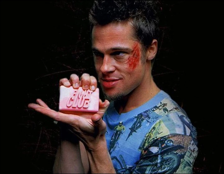 Brad Pitt en el-club-de-la-lucha