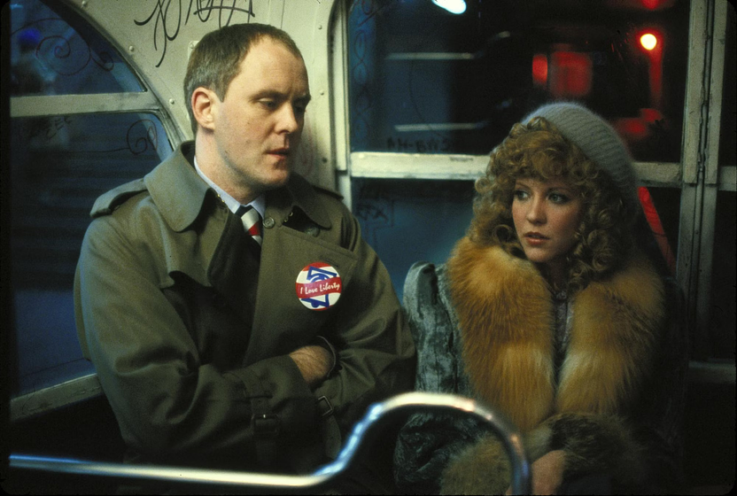 Nancy Allen y John Lithgow en Impacto