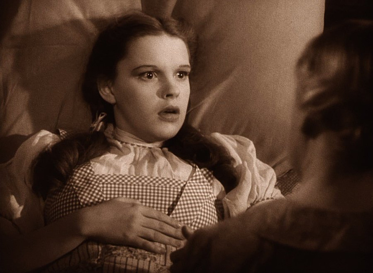 Judy Garland en El Mago de Oz