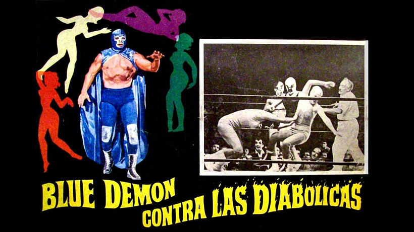 Imagen de Blue Demon contra las diabólicas
