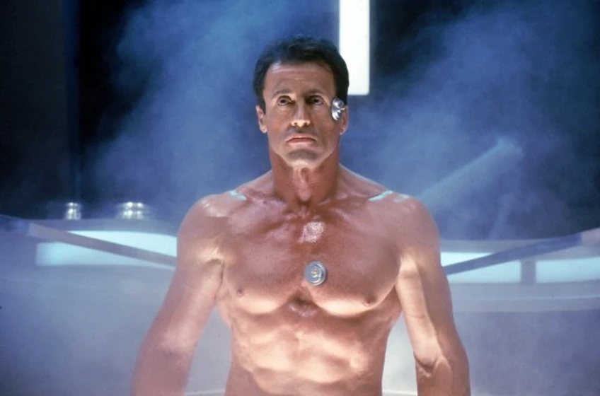 Sylvester Stallone en Demolition Man