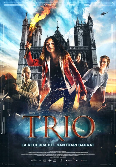 Imagen de trio-la-busqueda-del-santuario-sagrado (Cartel catalán)