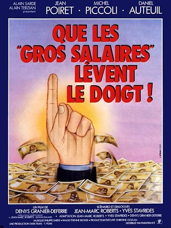 Poster de Que los grandes salarios... levanten el dedo