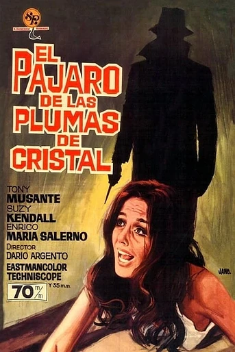 Poster de El Pájaro de las Plumas de Cristal