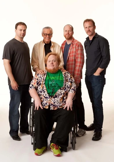 Joss Whedon, Stan Lee, Morgan Spurlock y Harry Jay Knowles en comic-con-episode-iv-a-fan-s-hope