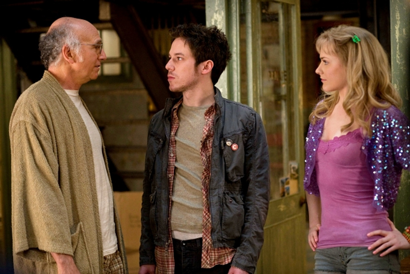 Henry Cavill, Evan Rachel Wood y Larry David en Si la cosa funciona