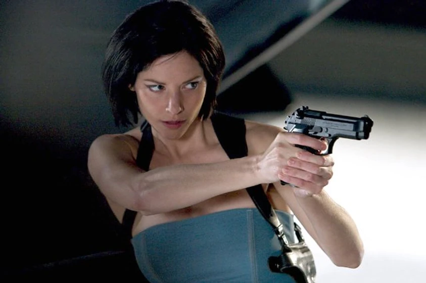 Sienna Guillory en resident-evil-2-apocalipsis (Jill Valentine)