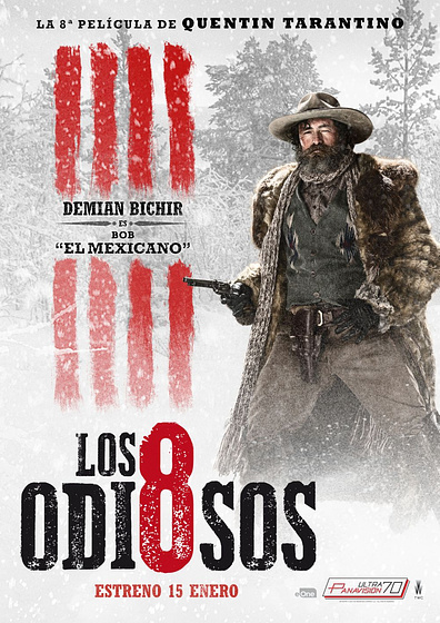 Imagen de Los Odiosos ocho (Cartel personajes español)