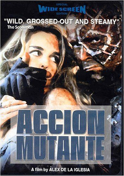 Imagen de Acción Mutante (Carátula DVD)