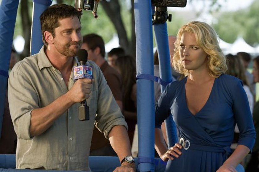 Gerard Butler y Katherine Heigl en La Cruda Realidad