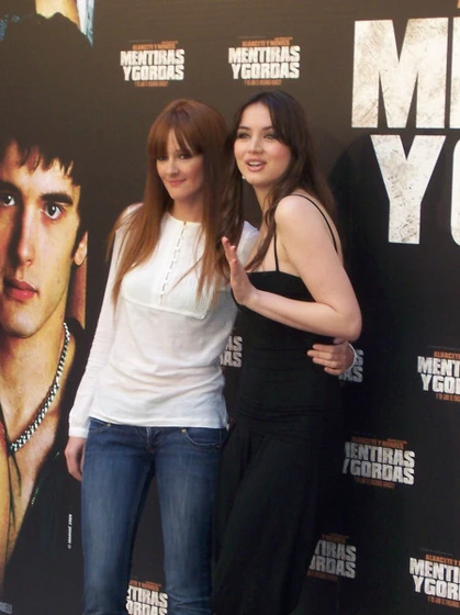 Ana de Armas en Mentiras y Gordas (Rueda de prensa en Madrid. Marzo 2009)