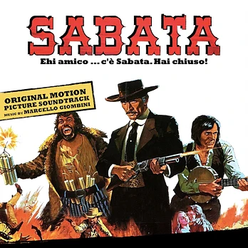 Carátula de la banda de sonido de Oro Sangriento