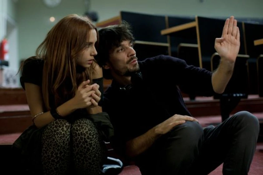 Oriol Paulo y Aura Garrido en el-cuerpo