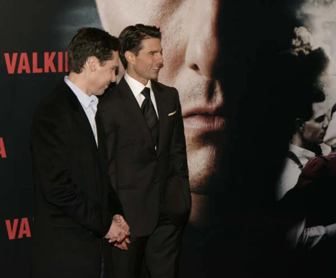 Tom Cruise y Bryan Singer en Valkiria (Photocall en Madrid. Enero 2009)