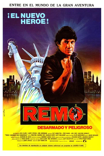 Poster de Remo, desarmado y peligroso
