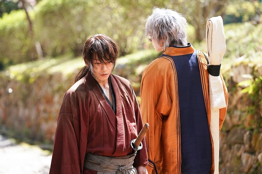 Mackenyu y Takeru Satoh en kenshin-el-guerrero-samurai-el-final