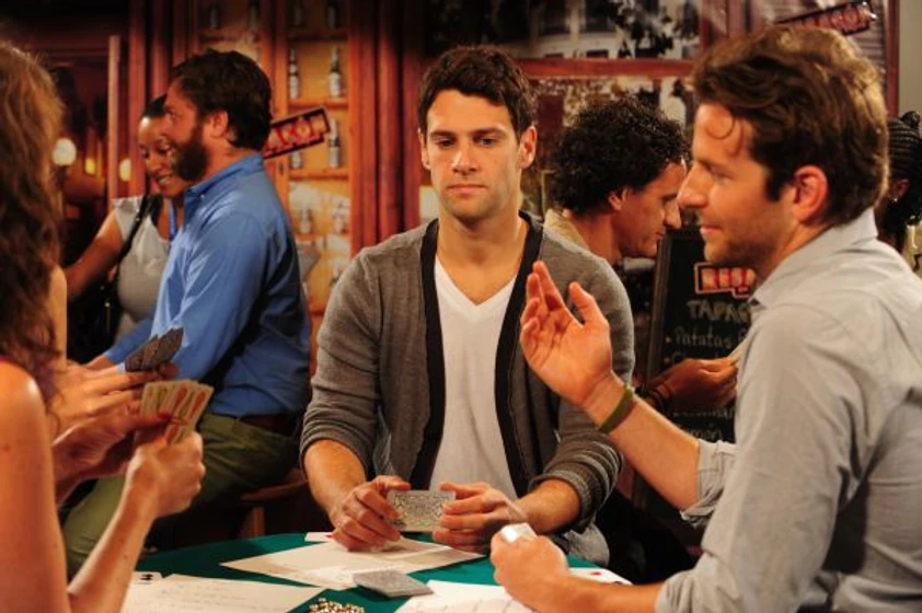 Bradley Cooper y Justin Bartha en resacon-en-las-vegas (Promoción en Barcelona. Agosto 2009)