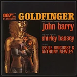 Carátula de la banda de sonido de James Bond contra Goldfinger