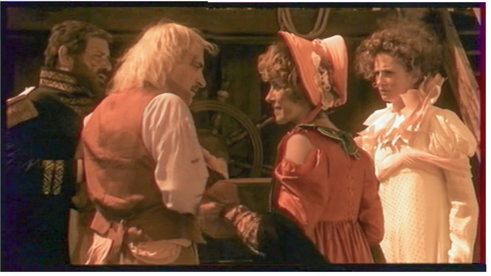 Jean Yanne, Claude Jade y Victor Garrivier en le-radeau-de-la-meduse
