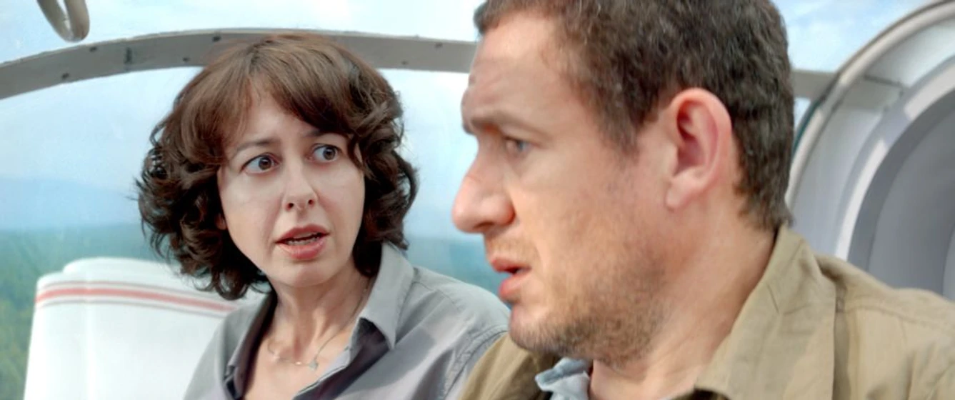 Dany Boon y Valérie Bonneton en Eyjafjallajökull, o simplemente el volcán