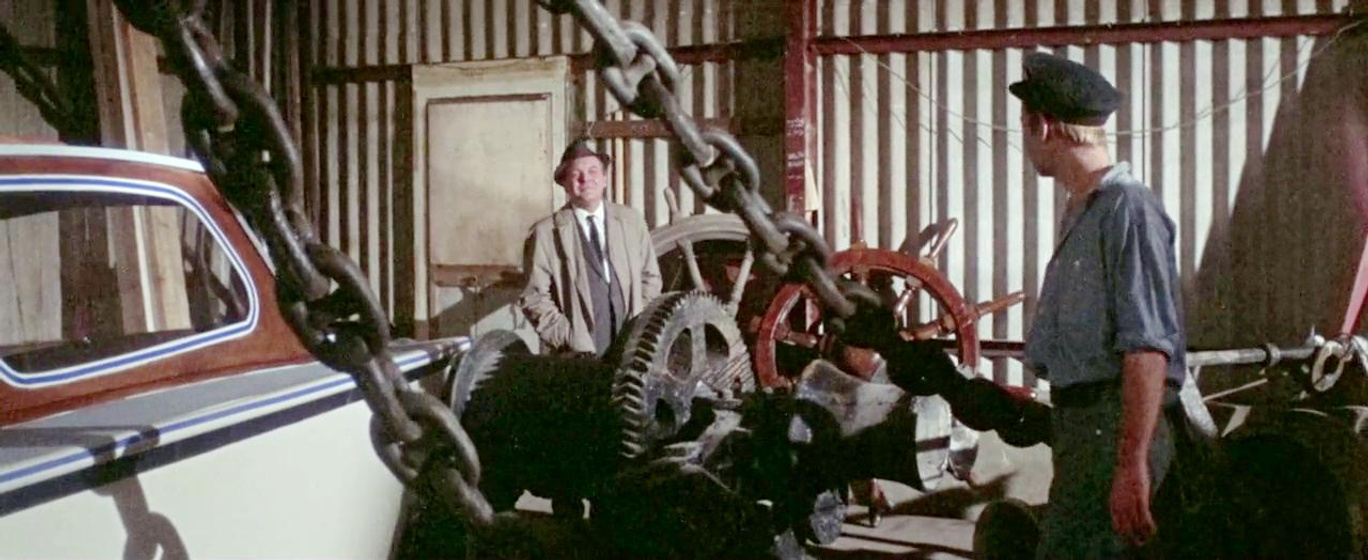Patrick Wymark y John Standing en el-psicopata
