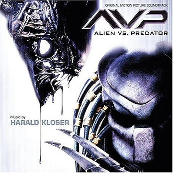 Carátula de la banda de sonido de Alien Vs. Predator
