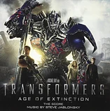 Carátula de la banda de sonido de Transformers: La Era de la Extinción