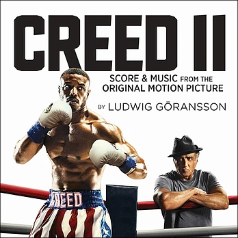 Carátula de la banda de sonido de Creed II. La Leyenda de Rocky