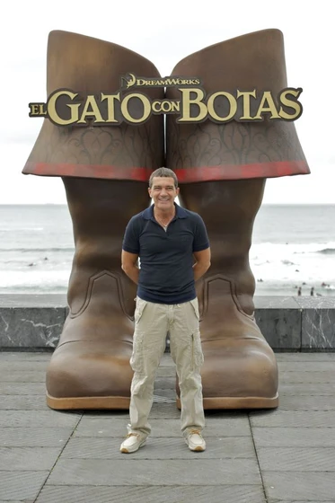Antonio Banderas en El Gato con Botas (Premiere en San Sebastian. Septiembre 2011)