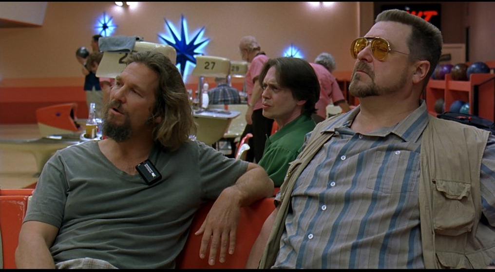 John Goodman y Jeff Bridges en El Gran Lebowski