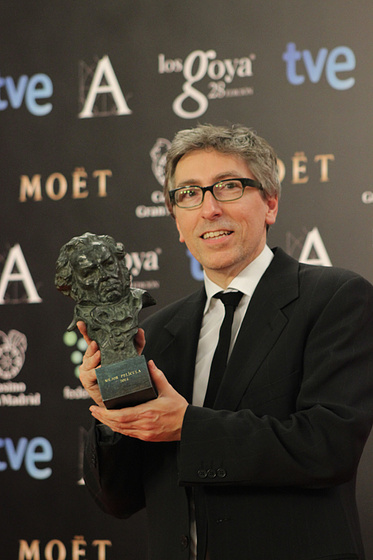 David Trueba en Vivir es Fácil con los Ojos Cerrados (Premios Goya 2014)